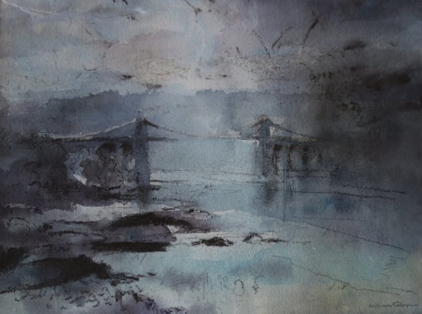 William Selwyn, Sunrise, Menai Bridge