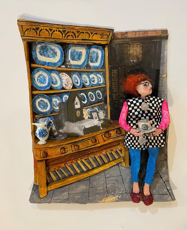 Luned Rhys Parri, Cwpanaid o De a Dresel Gymreig / A Cup of Tea and Welsh Dresser