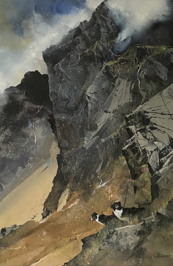 Malcolm Edwards, Nant Ffrancon Cliffs, 2025