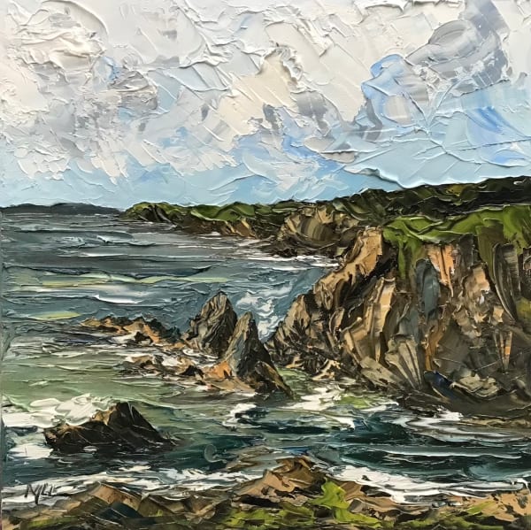 Martin Llewellyn, Rocky Coastline, 2024