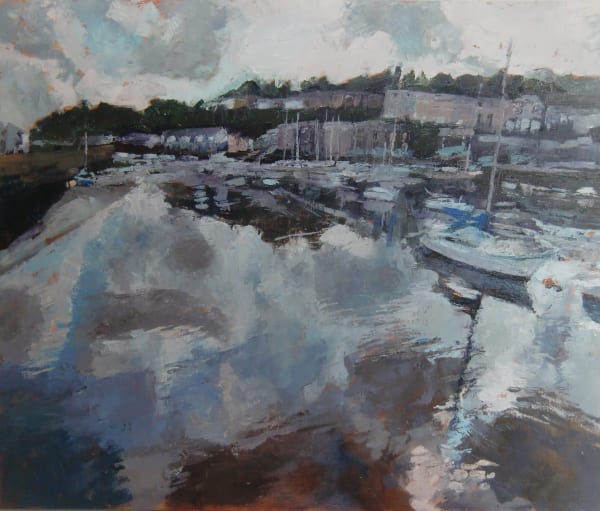 Anne Aspinall, Porthmadog, Rain Clouds