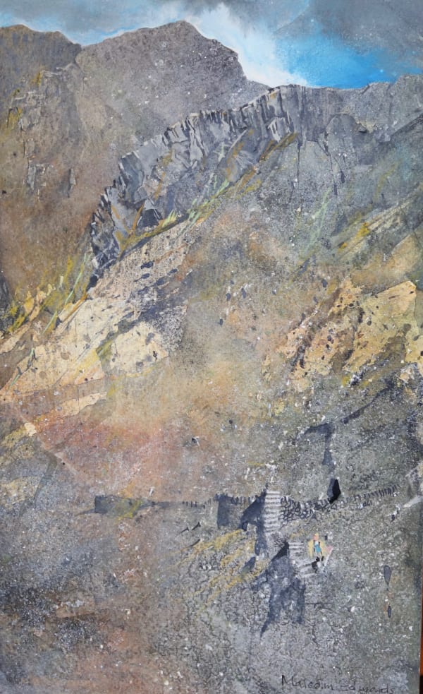 Malcolm Edwards, Autumn Textures, Cwm Glas Mawr, 2025