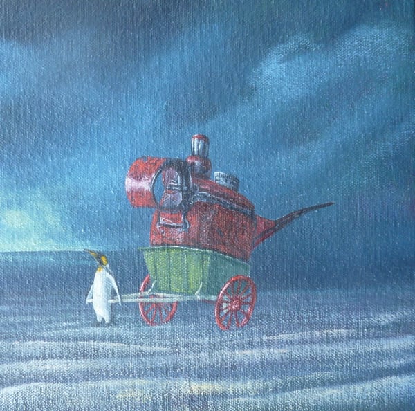 Kim Dewsbury, The Penguin and the Can