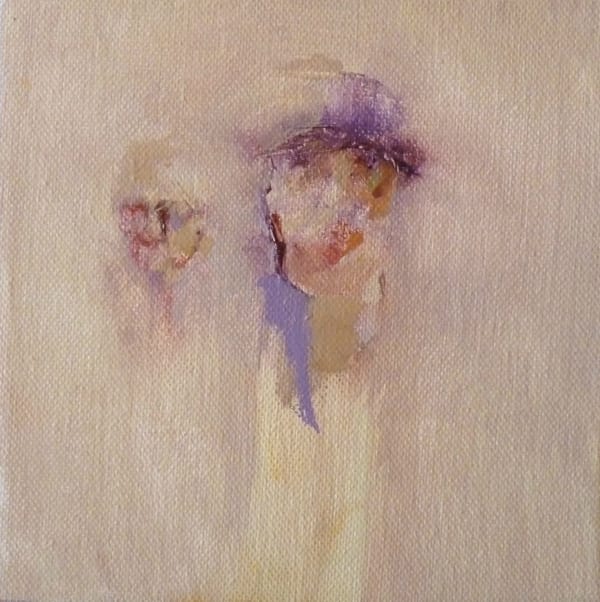 Elfyn Jones, 2 Figures, Watching and Waiting