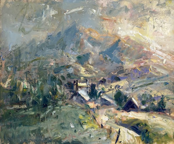 Gareth Parry, Fferm Fynydd Bore, Gwynedd / Hill Farm Morning, Gwynedd