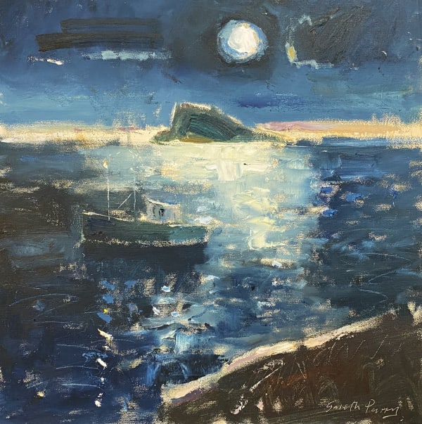 Gareth Parry, Yr Ynys (Enlli), Cwch Bysgota | The Island (Bardsey), Fishing Boat, 2024