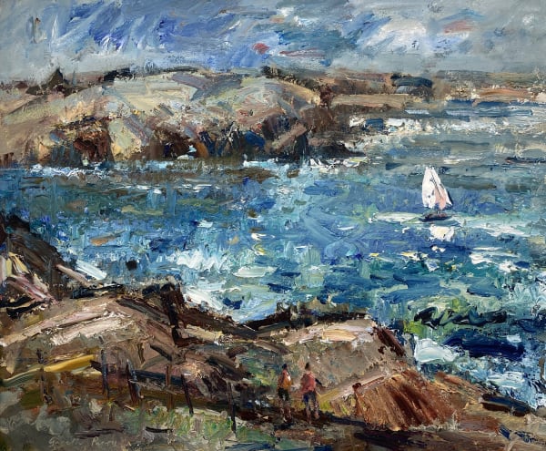 Gareth Parry, Diwrnod Braf i Hwylio, Llŷn | Nice Day for Sailing, Llŷn