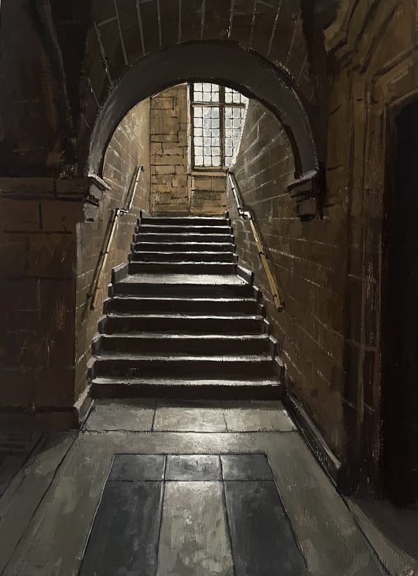 Matthew Wood - Bangor University | Y Coleg ar y Bryn | Staircase, 2025