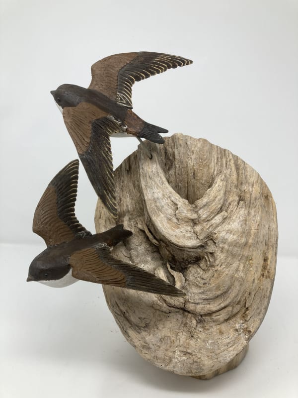 John & Marilyn Davies, Sand Martins