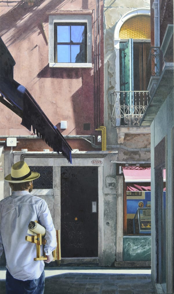 Mike Briscoe, Artist in Venice, 2025