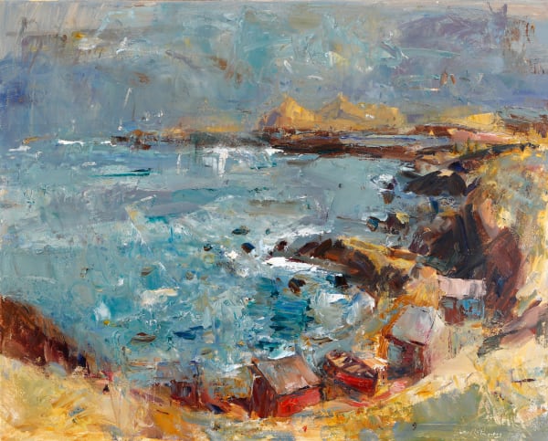 Gareth Parry, Haf, Môr a'r Eifl / Summer, Sea and distant Eifl