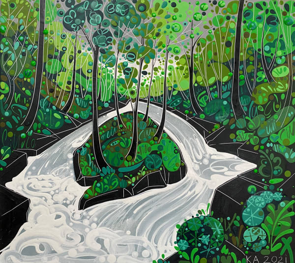 Katie Allen, Cascade, Spring
