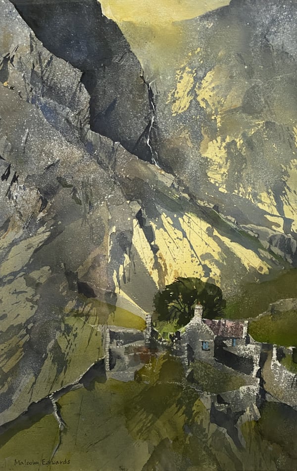 Malcolm Edwards, Sunlight on Rock, 2025