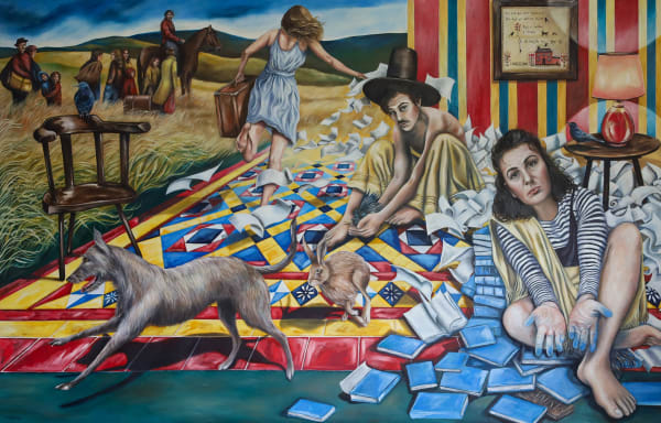 Meinir Mathias, Dwylo Gleision | Blue Hands, 2024