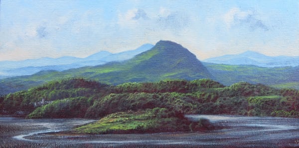 Gerald Dewsbury, Ynys Gifftan, towards Portmeirion