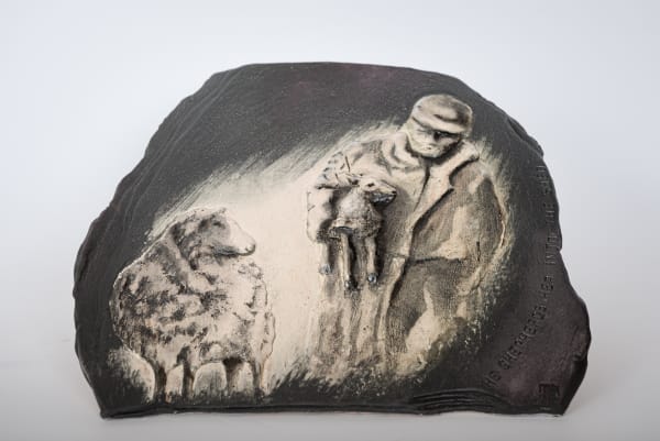 Helen Gittins, Mothering 'he shepherds her into the shed'