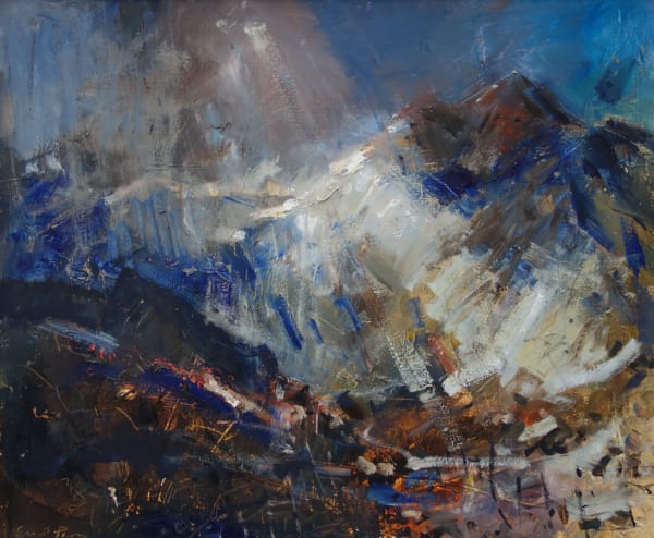 Gareth Parry, Haul, Niwl a Glaw, Eryri / Sun, Mist and Rain, Snowdon