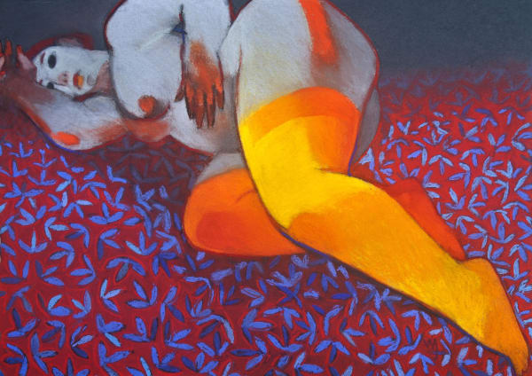 Mihangel Jones 1940 - 2018, Yellow Legs