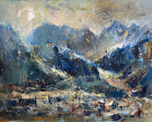 Gareth Parry, Bore yn Eryri, Hen Giat / Morning in Eryri, Old Gate