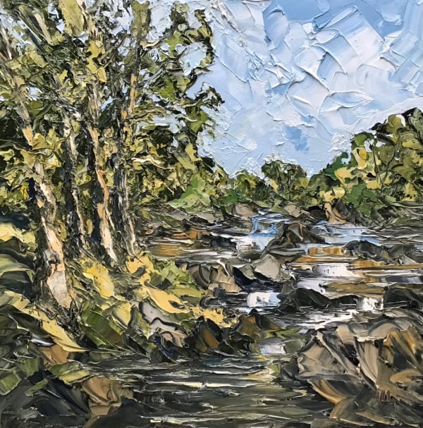Martin Llewellyn, River near Beddgelert, 2024