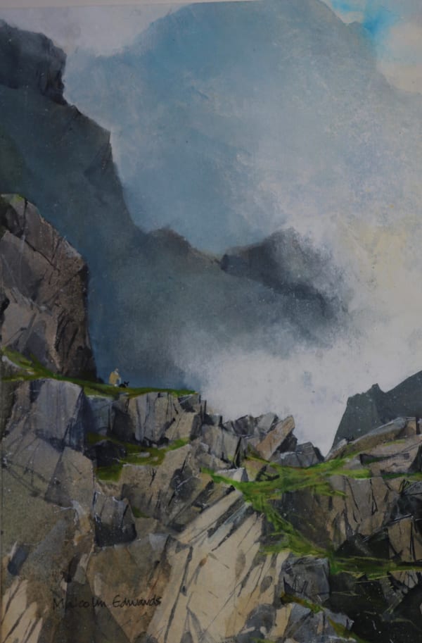 Malcolm Edwards, Dissipating Mist, Cwm Glas Mawr
