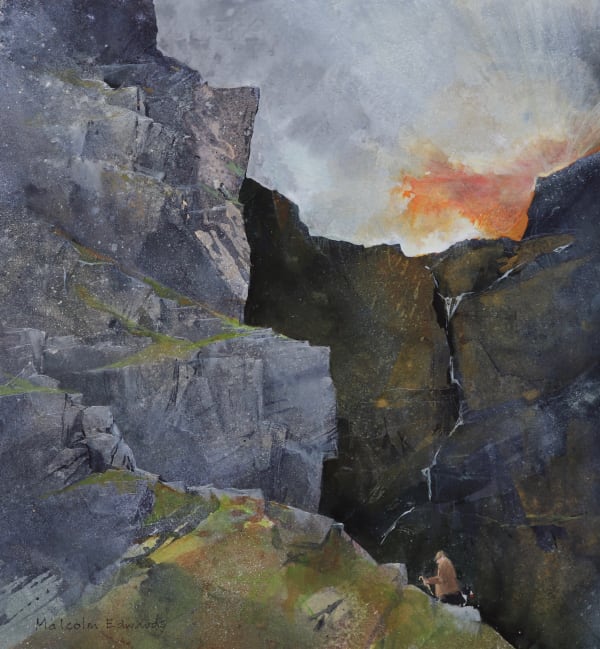 Malcolm Edwards, Evening Fire