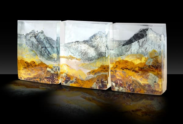 Kate Pasvol, Snowdon Horseshoe Triptych