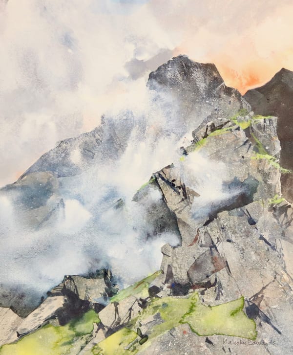 Malcolm Edwards, Head of Nant Ffrancon, Mist Bound, 2025