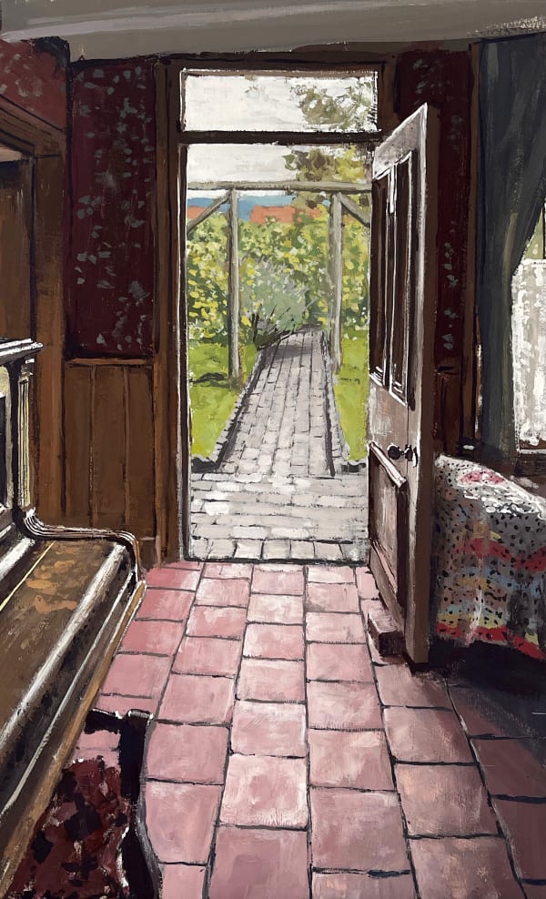 Matthew Wood, Black Country Living Museum | The Crooked House | Doorway to the garden, 2025