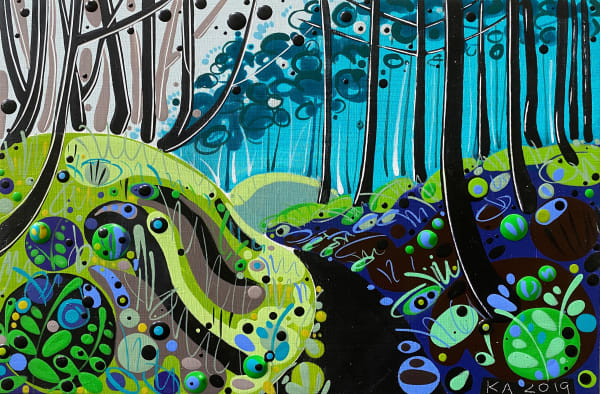 Katie Allen, Forest Walk I