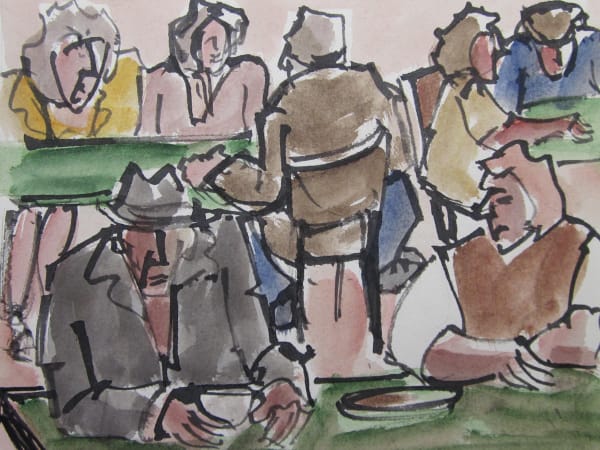 Mike Jones 1941 - 2022, Cafe, Newcastle Emlyn