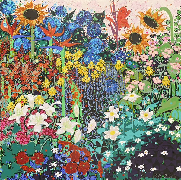 Katie Allen, Summer Garden, August, 2021