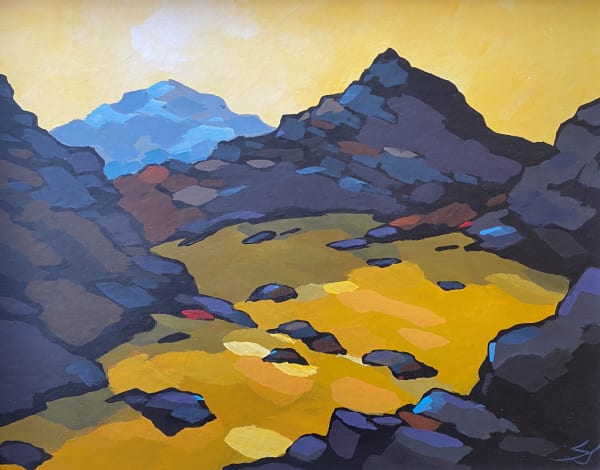 Stephen John Owen, Evening Light, Drws y Coed