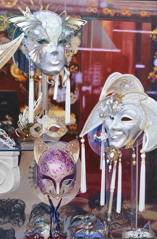 Mike Briscoe, Venetian Carnival Masks, 2024