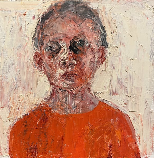 Shani Rhys James MBE - Figure in Orange, 2021