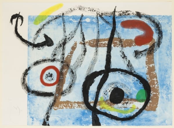 Joan Miró, L'Oiseau de Nuit, 1962