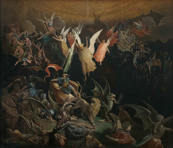 Gustave Doré, The Fall of the Rebel Angels, 1871-72