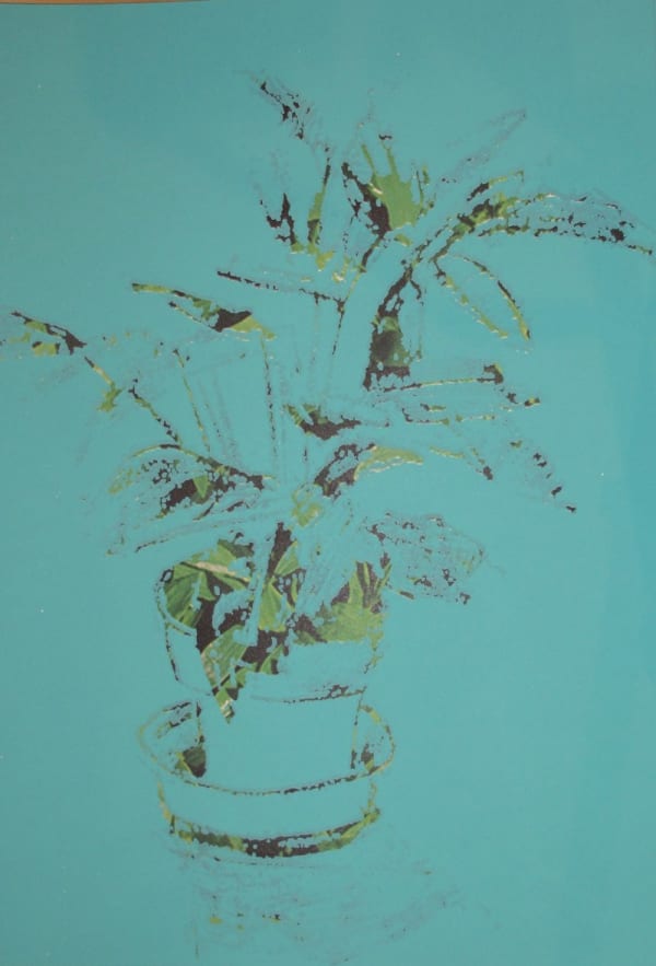 Dénes Maróti, Flower Pot - Green, 2010