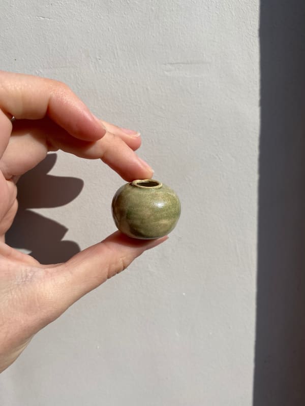 Tilly Slight, Avocado moonjar, 2021