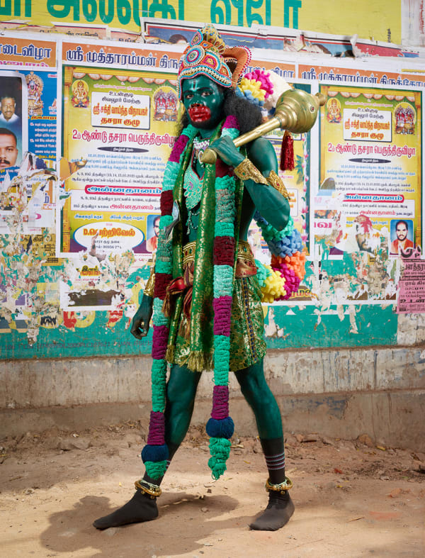 Charles Fréger, Hanuman, Kulasai Dussehra, 2019-2022