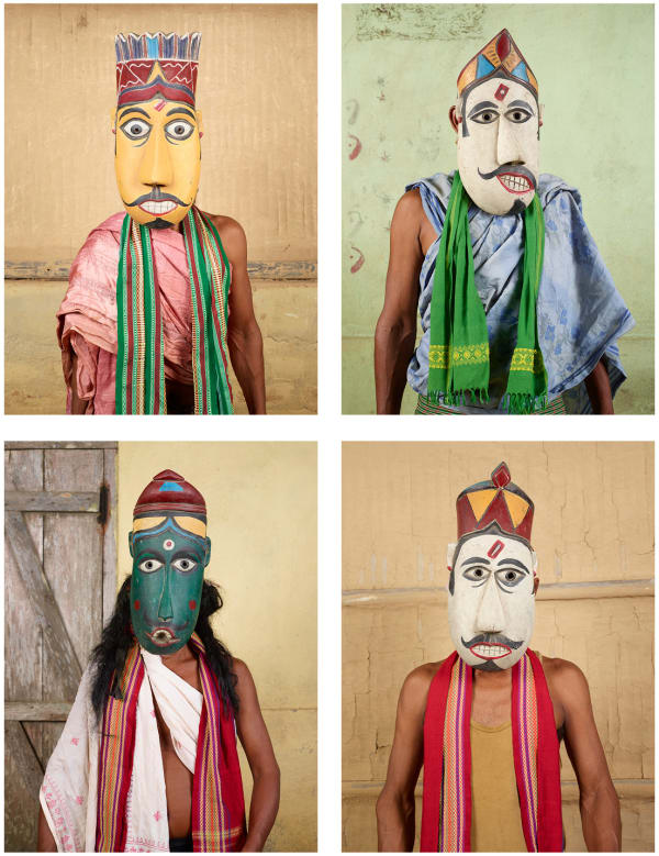 Charles Fréger, Bhari Gaan, Khamari Village, Goalpara District, Assam, 2019-2022