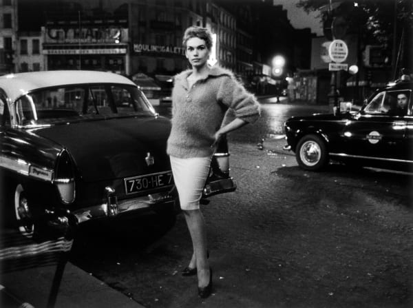 Christer Strömholm, Nana with cars, Paris, 1959