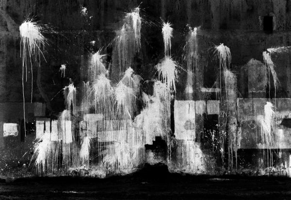 Christer Strömholm, Fireworks, Hamburg, 1952