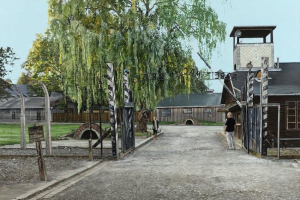 Thomas Lévy-Lasne, À Auschwitz, 2020