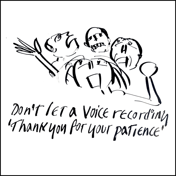 Anthony Haden-Guest The American Scream - Day 2, 2020 Ink on paper 12.7 x 19.1 cm