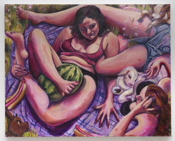 Samantha Joy Groff Fourth of July , 2021 Oil on Canvas 121.9 x 152.4 cm