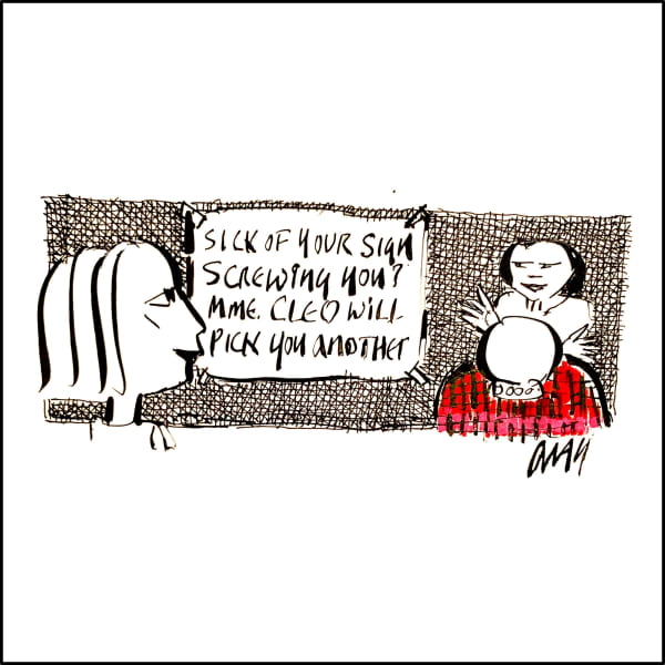 Anthony Haden-Guest The American Scream - Day 68, 2020 14.6 x 22.9 cm