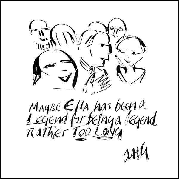 Anthony Haden-Guest The American Scream - Day 67, 2020 Ink on paper 17.8 x 17.8 cm