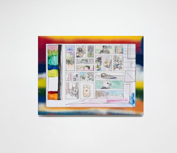 김상소 Sangso Kim, 2024년 4월 23일에 본 것들을 위한 드로잉 Seen on April 23, 2024, 2024