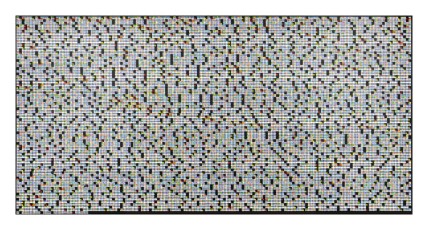 Josh Rowell, First 97 Numbers of the Fibonacci Sequence, 2022